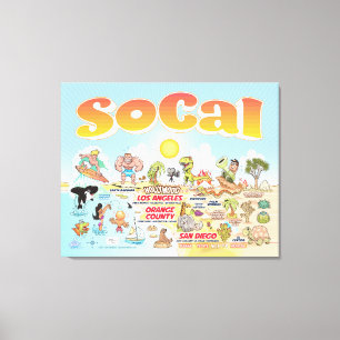 Ultimate SoCal Canvas Print