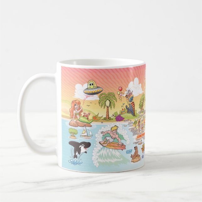 Ultimate SoCal Sunset Coffee Mug (Left)