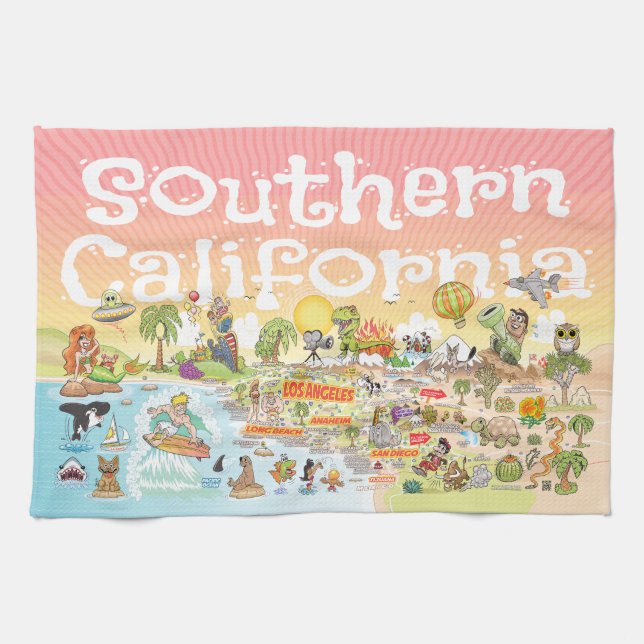 Ultimate Sunny California Kitchen Towel (Horizontal)