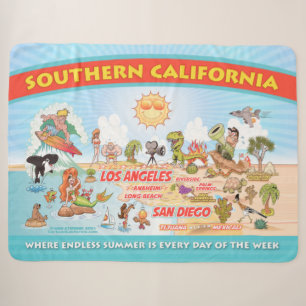Ultimate Sunny California Sherpa Blanket
