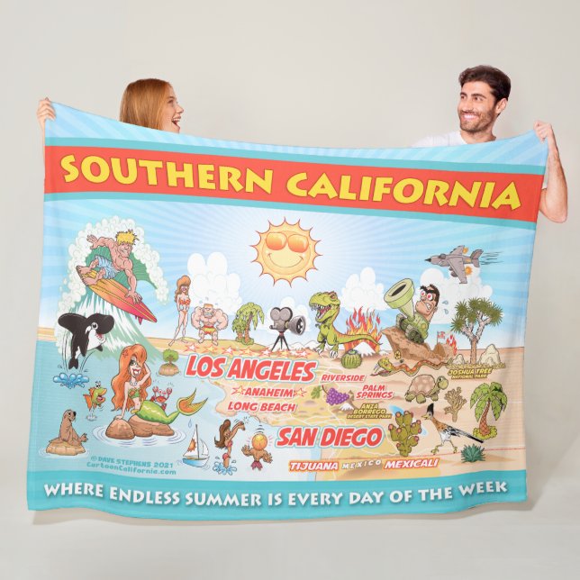 Ultimate Sunny California Sherpa Blanket (In Situ)