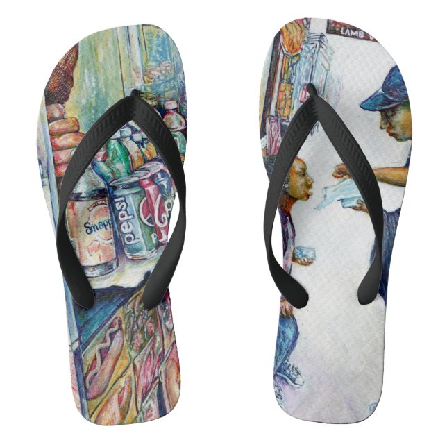 Ultimately Produces Hope Flip Flops (Footbed)