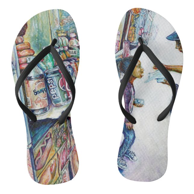 Ultimately Produces Hope Flip Flops (Footbed)
