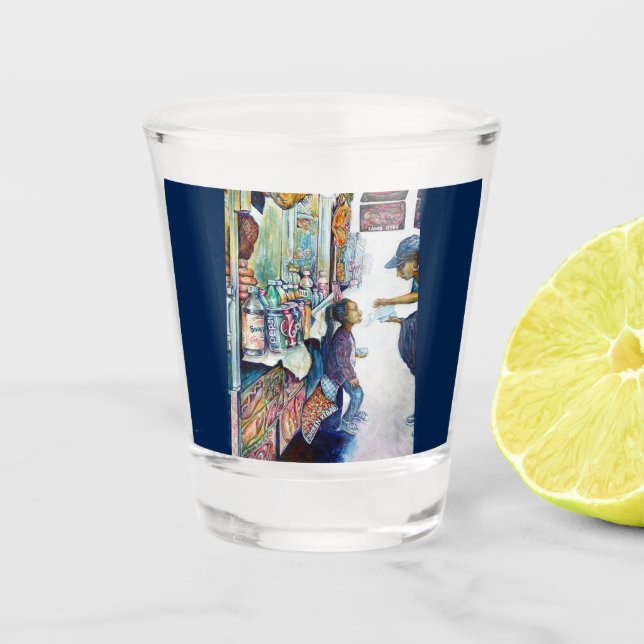 Ultimately Produces Hope Shot Glass (Front)