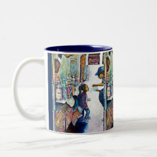 Ultimately Produces Hope Two-Tone Coffee Mug