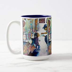 Ultimately Produces Hope Two-Tone Coffee Mug