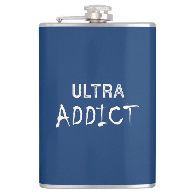 Ultra Addict Hip Flask (Front)