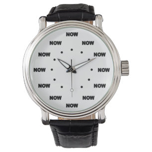 Ultra Cool "NOW" (White Background) #5 Watch