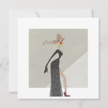 Ultra Femme Glam Fashion Art Card