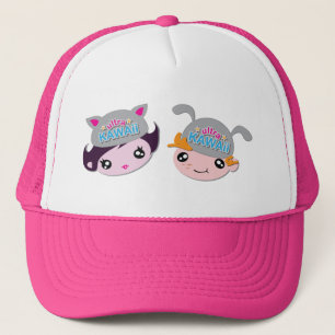 Ultra Kawaii - casquette de logo de fille et de