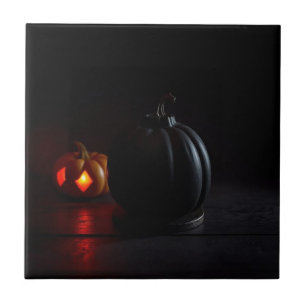Ultra-Luxury Gothic Halloween Ceramic Tile Decor