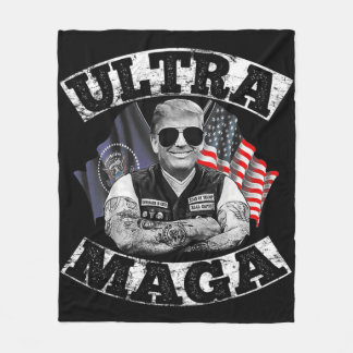 Ultra MAGA 76 Fleece Blanket