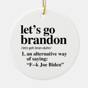 Ultra-Maga Definition Ceramic Ornament