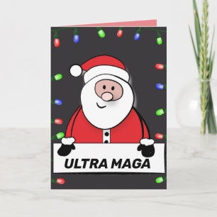 ULTRA MAGA SANTA CLAUS TRUMP Christmas cards