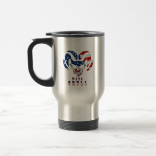 Ultra Maga Skull Travel Mug