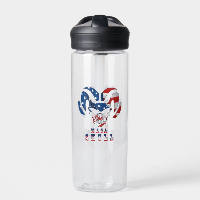 Ultra Maga Skull | Water Bottle (Front)