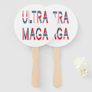Ultra MAGA Trump Patriotic Republican Conservative Hand Fan