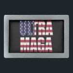 Ultra MAGA Trump Supporter ⛳   Great Again USA  Belt Buckle<br><div class="desc">ULTRA MAGA TRUMP SUPPORTER GREAT USA Ultra MAGA Trump Supporter ⛳ Great Again USA Belt buckle – Patriotic & Bold! 🇺🇸 Show your MAGA pride to the world at large! This Ultra MAGA Trump Supporter belt buckle is the perfect way to express your patriotism and support for President Donald J....</div>