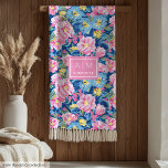 Ultra modern blush pink watercolor preppy fleece<br><div class="desc">The Elegant Pastel Pink Blanket Custom Wedding Gift Collection exudes sophistication and charm, making it the perfect choice for a memorable wedding present. Crafted with the utmost attention to detail, each blanket is a luxurious blend of soft pastel pink hues, creating a timeless and elegant aesthetic. The customizability of this...</div>