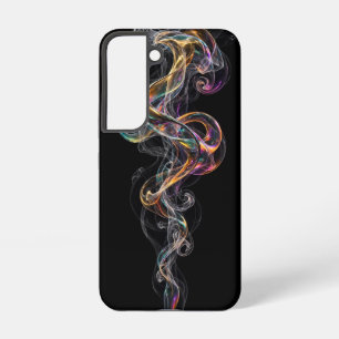 Ultra Narrow Holographic Smoke Ribbon Samsung Galaxy Case
