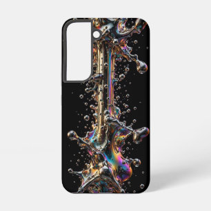 Ultra Narrow Liquid Chrome Explosion Samsung Galaxy Case