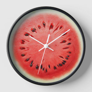 Ultra Realism Watermelon Clock
