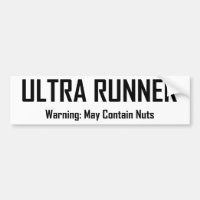 Ultra Runner, Warning May Contain Nuts