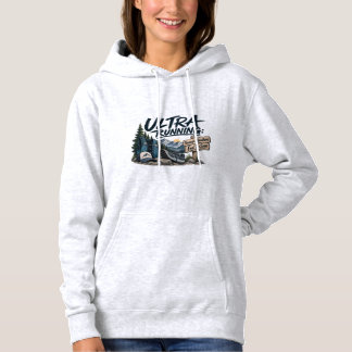 Ultra Running Because Marathons End Too Soon Trail Hoodie