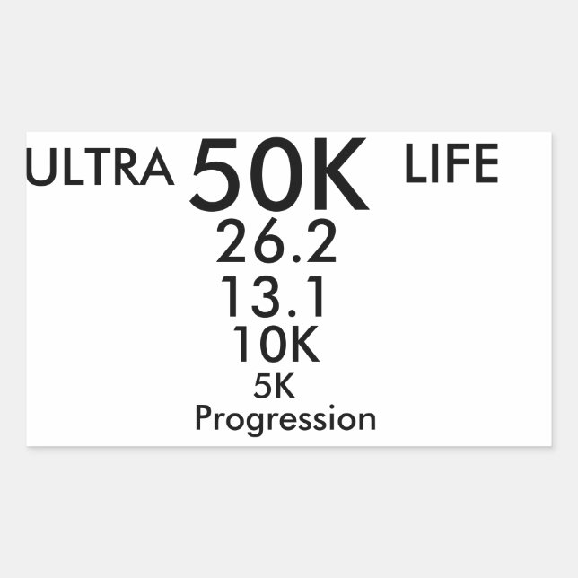 ultra running sticker (Front)