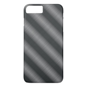 Ultra Thin Black & White Gradation Lines Case-Mate iPhone Case