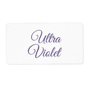 Ultra violet 2018 colour