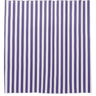 Ultra violet and white candy stripes