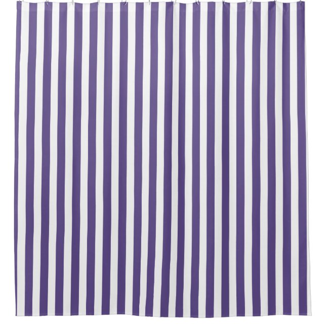 Ultra violet and white candy stripes (Front)