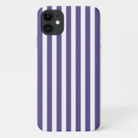Ultra violet and white candy stripes
