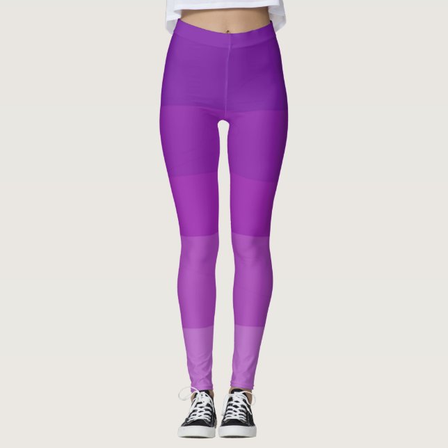 Ultra Violet Ombre Leggings (Front)