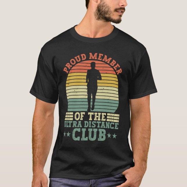Ultramarathon Ultra Marathoner Athlete Training T-Shirt (Front)