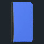 Ultramarine Blue Samsung Galaxy S5 Wallet Case<br><div class="desc">The design features bright,  ultramarine solid blue colour. 
Personalize this phone case or purchase as is. It makes a great birthday or holiday gift! 
For special requests or questions,  contact the designer at wafadahdalcreates@gmail.com. 
© Wafa Y. Dahdal - All Rights Reserved.</div>
