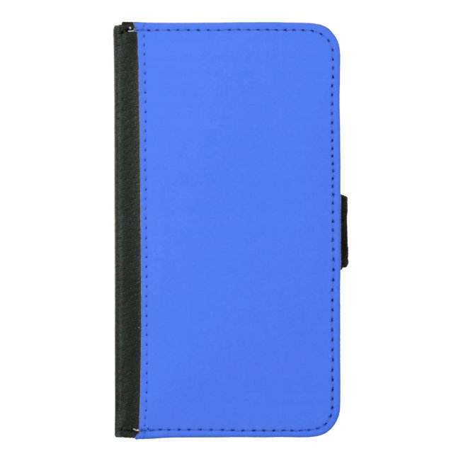Ultramarine Blue Samsung Galaxy Wallet Case (Front)