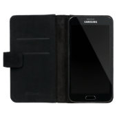 Ultramarine Blue Samsung Galaxy Wallet Case (Opened)