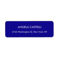 Ultramarine Blue Trendy Modern Minimalist Plain
