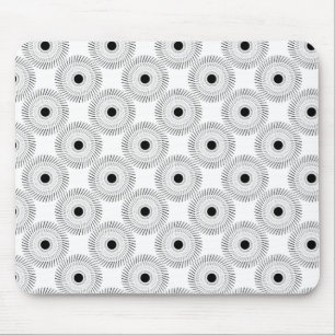 Ultramodern Charm Mousepad, Ivory Mouse Pad
