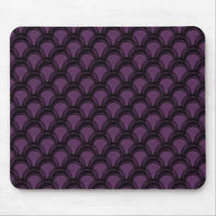 Ultramodern Glamour Mousepad, Eggplant Mouse Pad