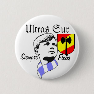 ULTRAS SUR 2 INCH ROUND BUTTON