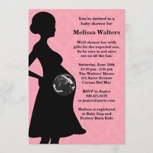 Ultrasons Invitation Baby shower