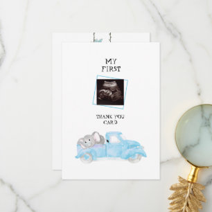 Ultrasound Camion Vintage Funny Baby Merci