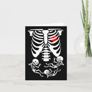 Ultrasound Coquette Breast Cancer Awareness Month Card
