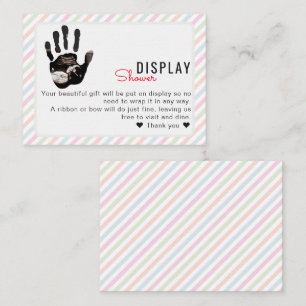 Ultrasound Cute Baby Shower Display Shower Enclosure Card