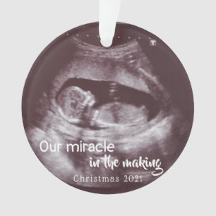 Ultrasound Miracle In Making 2 Photo Baby Annonce