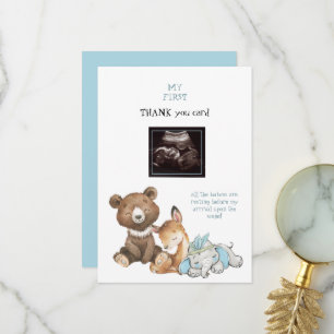 Ultrasound Photo Animal drôle Merci bébé