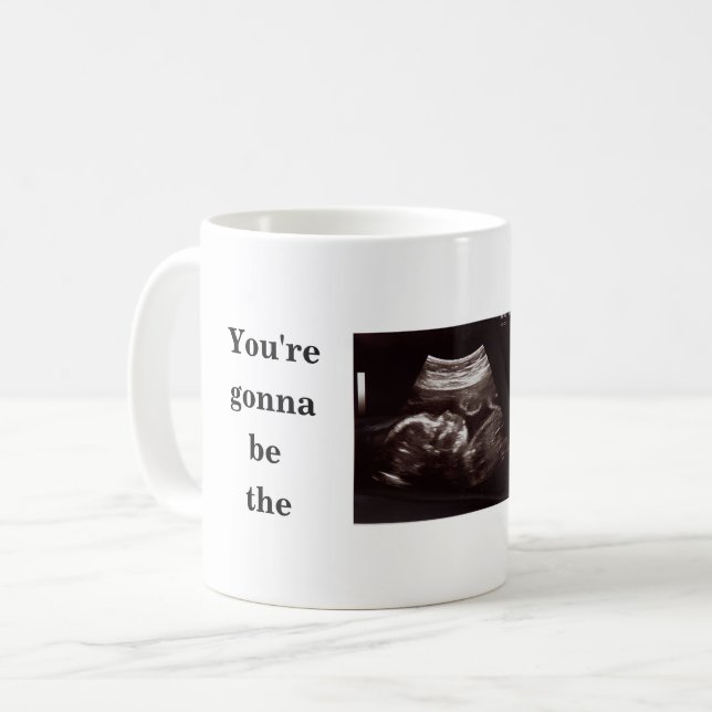 Ultrasound Photo Best Dad Ever Neutral  Coffee Mug (Front Left)